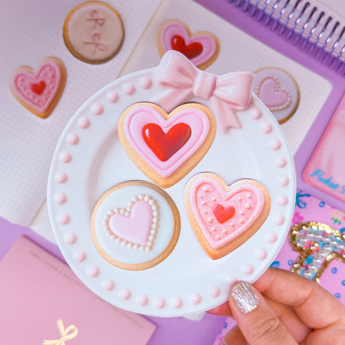 Cookie Sticker Paper Journaling Paper Sticker - Lovely Cookies Sticker SET ...