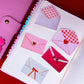 NEW! Journaling Paper Sticker - Lovely Envelope Sticker SET