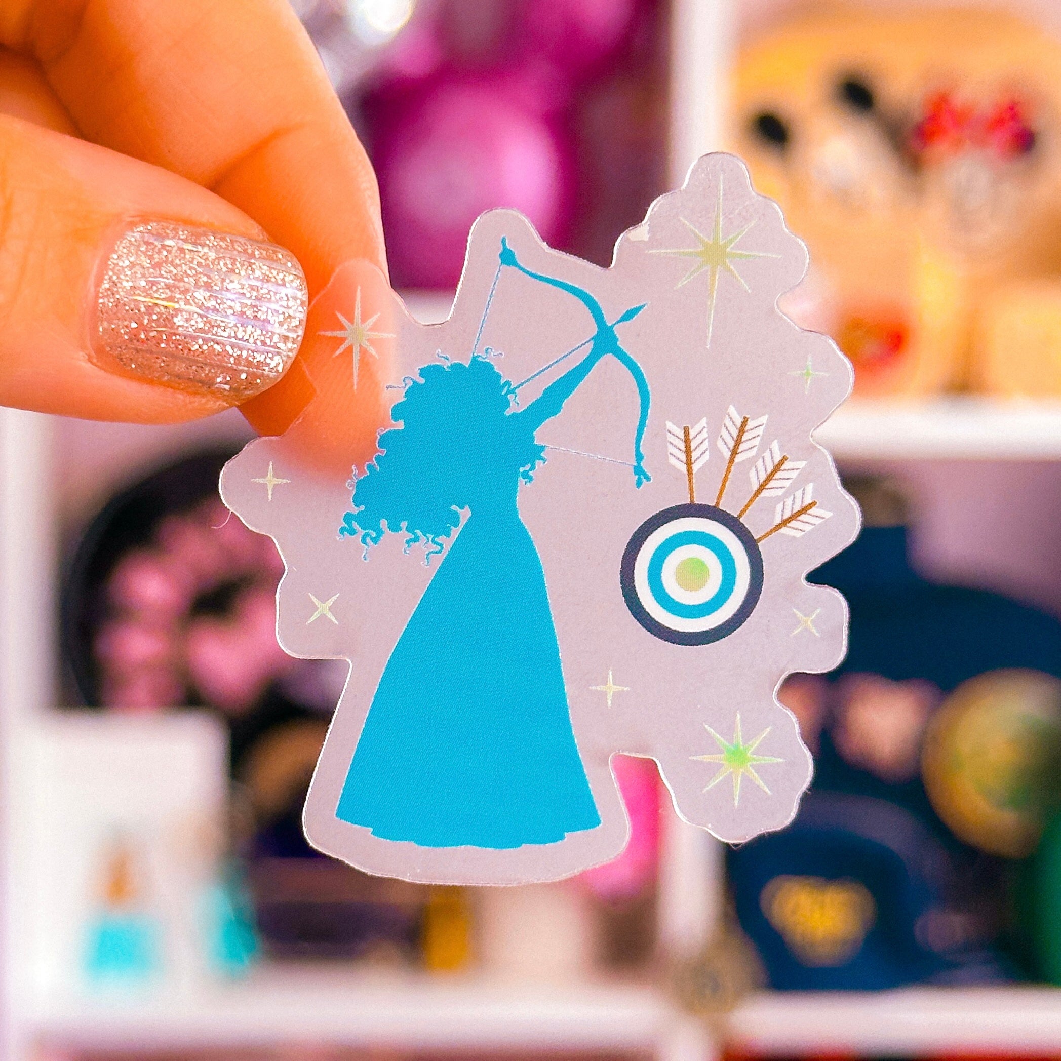 Waterproof Sticker - (Merida) Target Practice – NoWhiteSpaceStickers