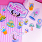 NEW! STICKER SCRAP PACK - Storefronts (Minnie's Flowers)
