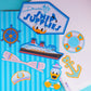NEW! STICKER SCRAP PACK - Storefronts (Donald's Ship Supply)