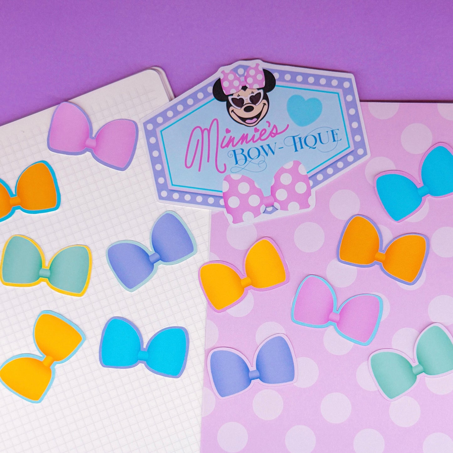 NEW! STICKER SCRAP PACK - Storefronts (Minnie's Bowtique)