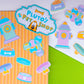 NEW! STICKER SCRAP PACK - Storefronts (Pluto's Pets)
