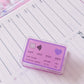 Mini Acrylic Clip - Credit Card