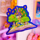 Glitter Waterproof Sticker - Storybook (Rapunzel)