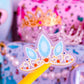 Glitter Waterproof Sticker - Rapunzel Princess Crown