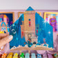 XL CRAFTY HOUSE *GLITTER STICKER INSERT ONLY* - Storybook Princesses