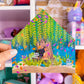 XL CRAFTY HOUSE *GLITTER STICKER INSERT ONLY* - Storybook Princesses