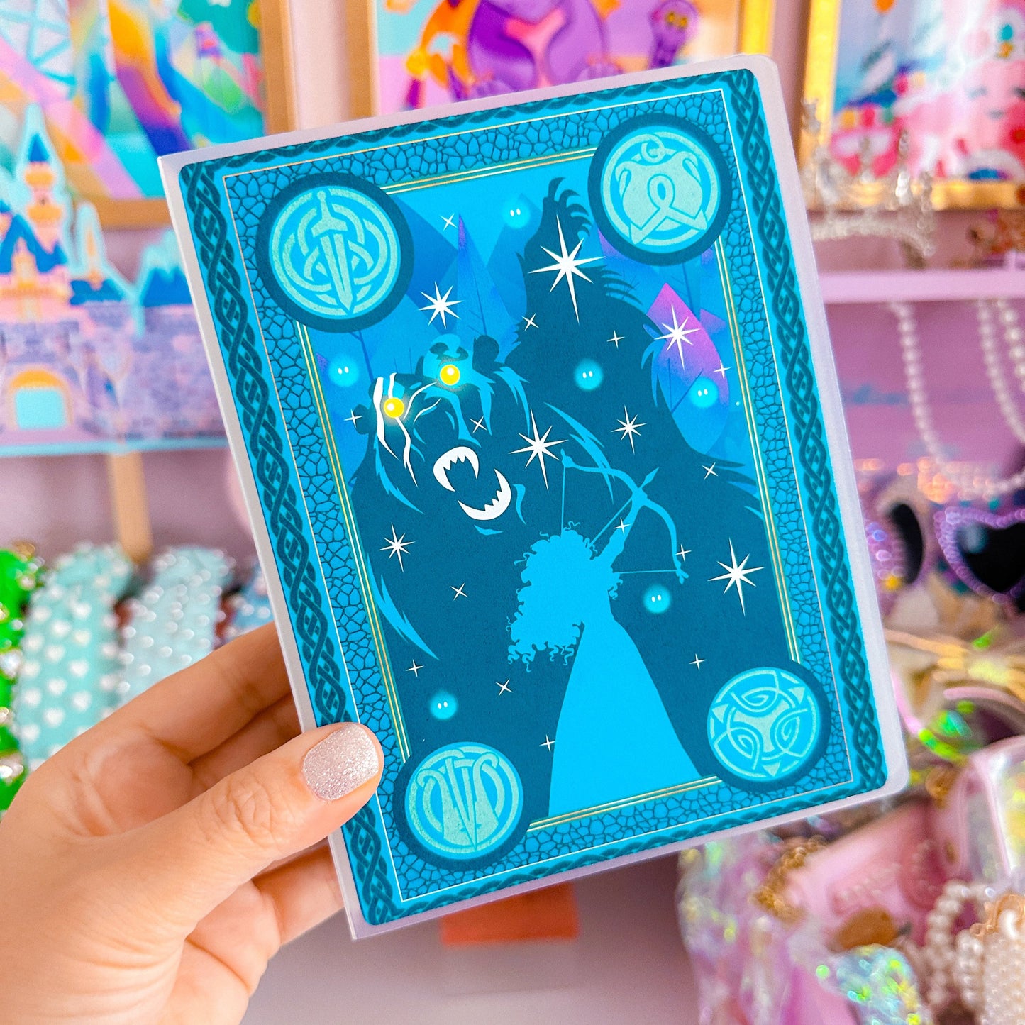 4x6 Sticker / Photo Album - Storybook Cover (Merida)