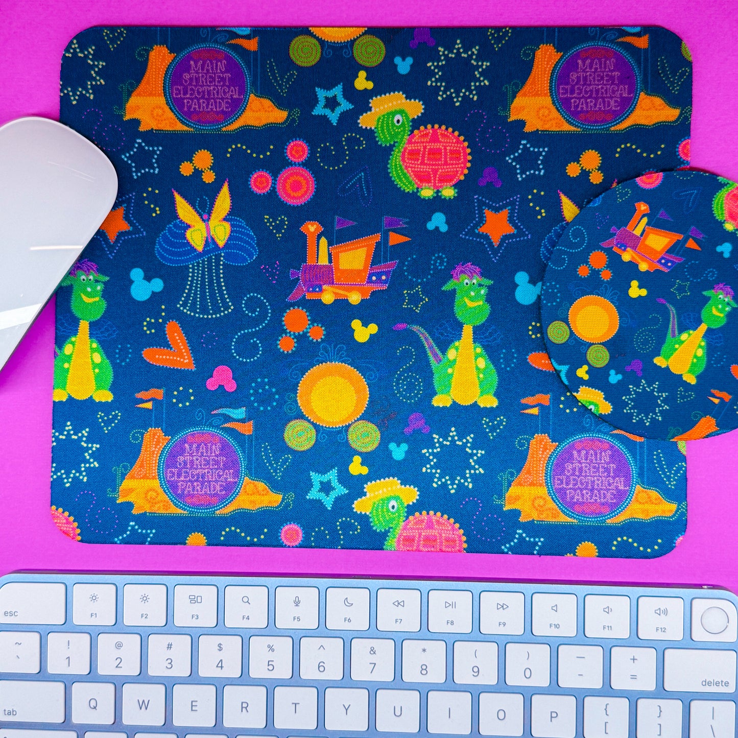 NEW! Mousepad + Coaster - Electrical Parade