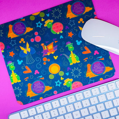 NEW! Mousepad + Coaster - Electrical Parade