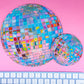 NEW! Mousepad + Coaster - Pink Disco Ball