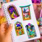 Waterproof Sticker - Castle Window (Merida)