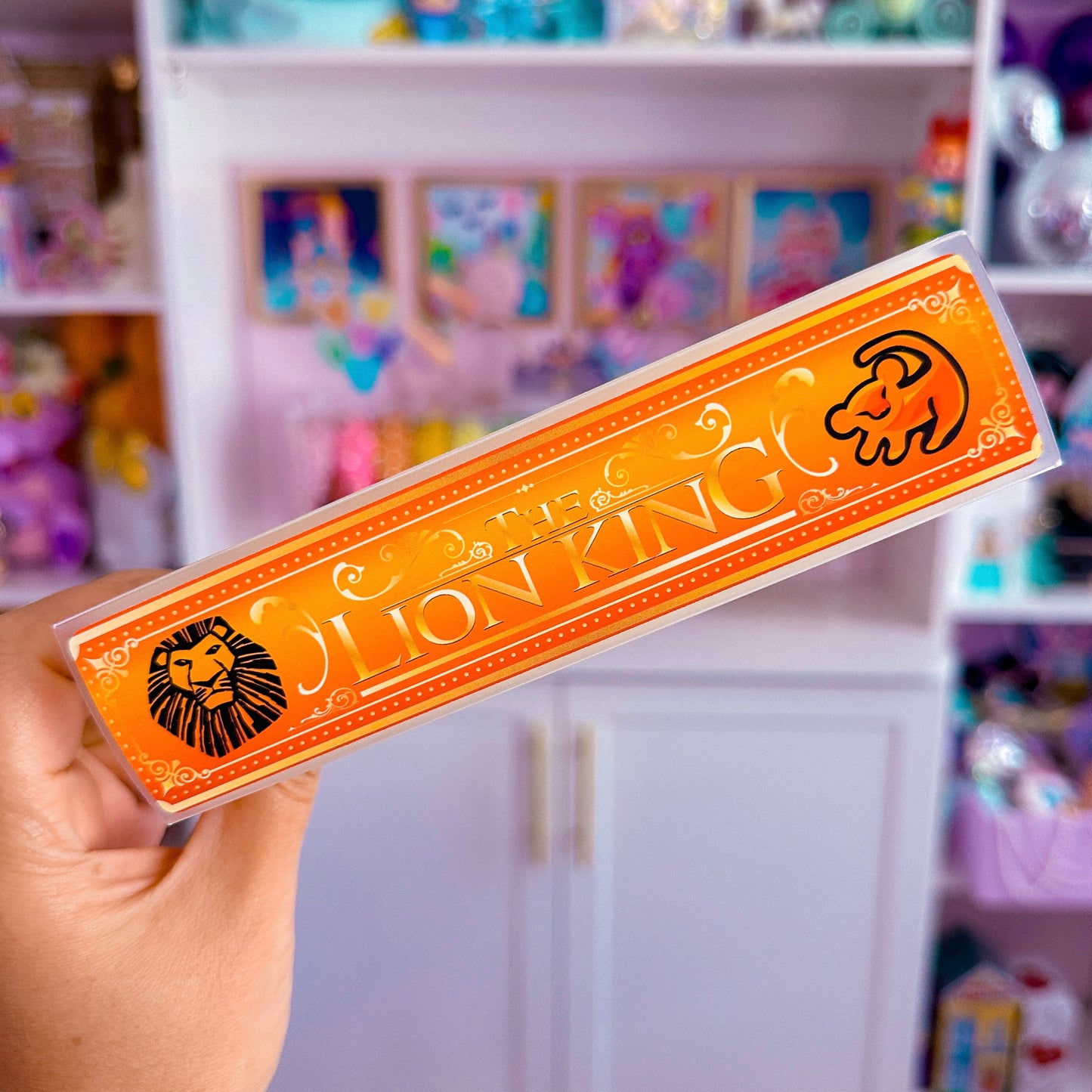 4x6 Sticker / Photo Album - Storybook Cover (Lion King)