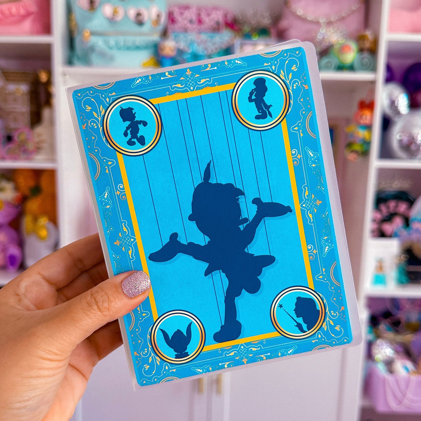 4x6 Sticker / Photo Album - Storybook Cover (Pinocchio)