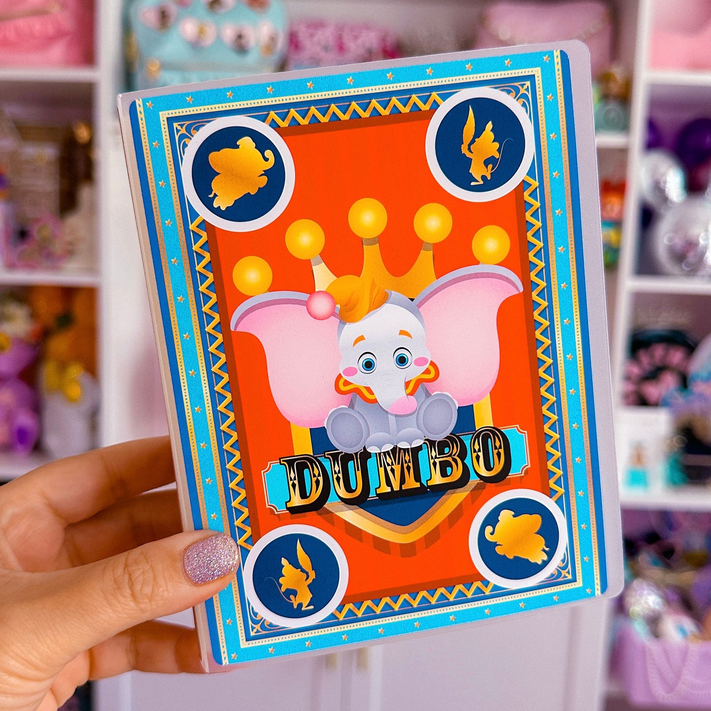 4x6 Sticker / Photo Album - Storybook Cover (Dumbo)