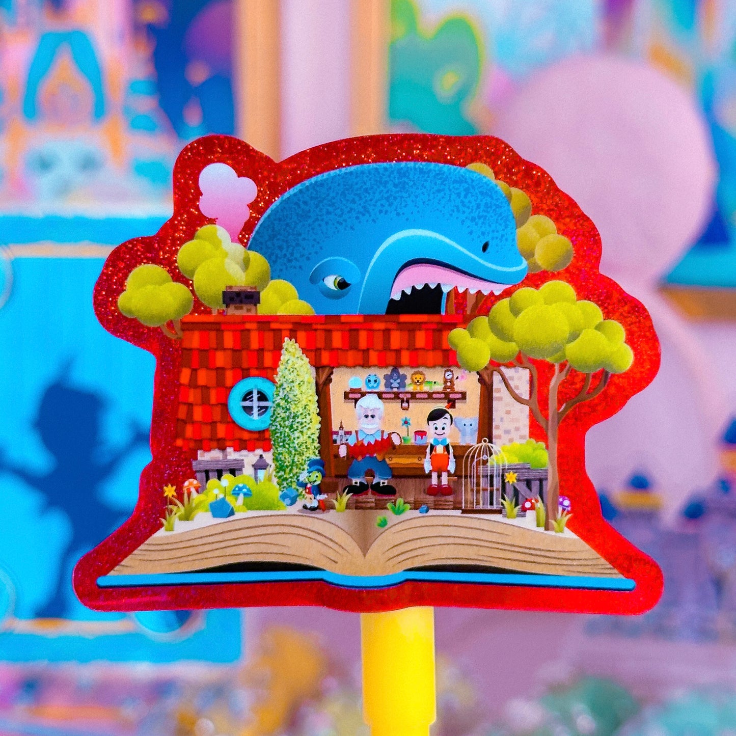 Waterproof Sticker - (Pinocchio) Storybook