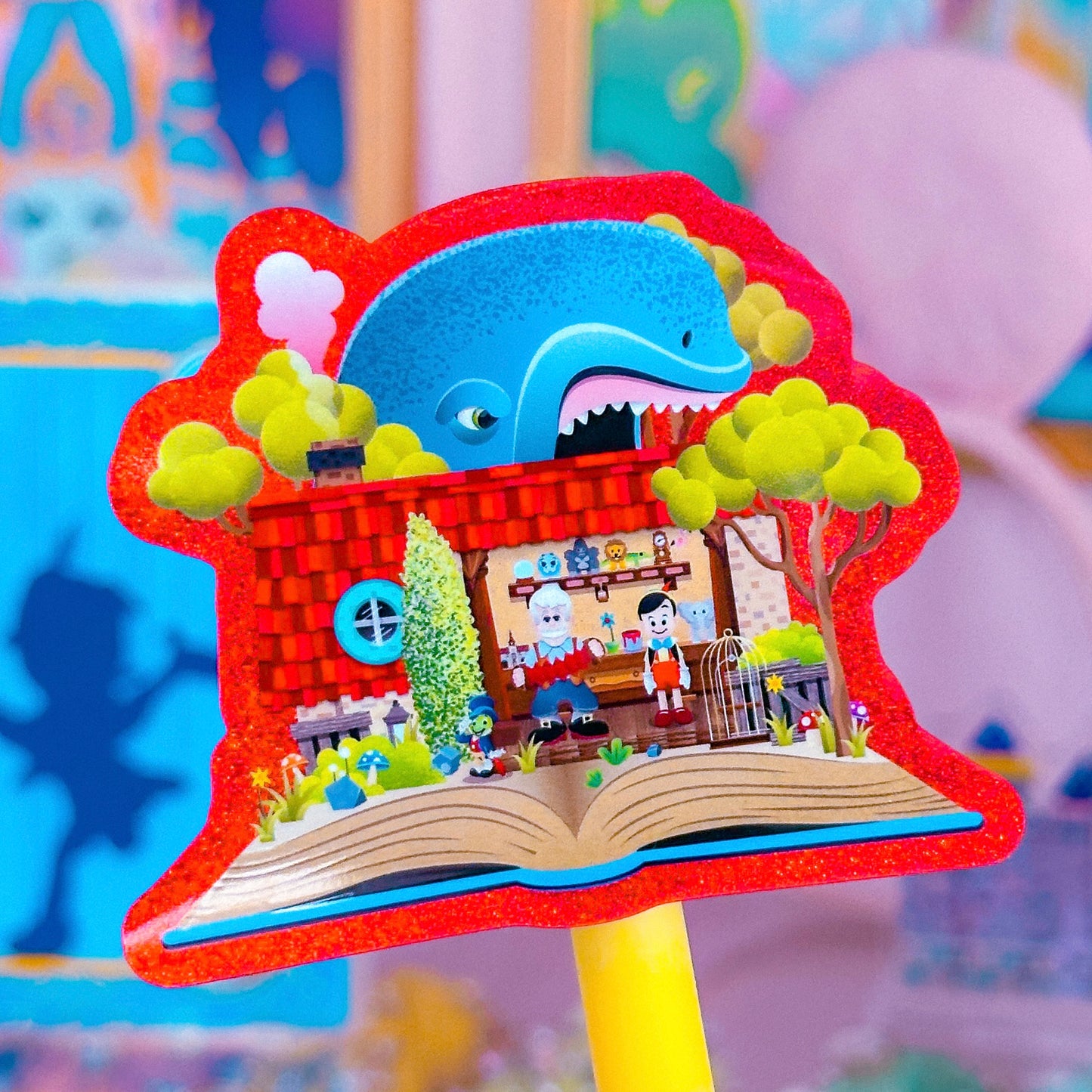 Waterproof Sticker - (Pinocchio) Storybook