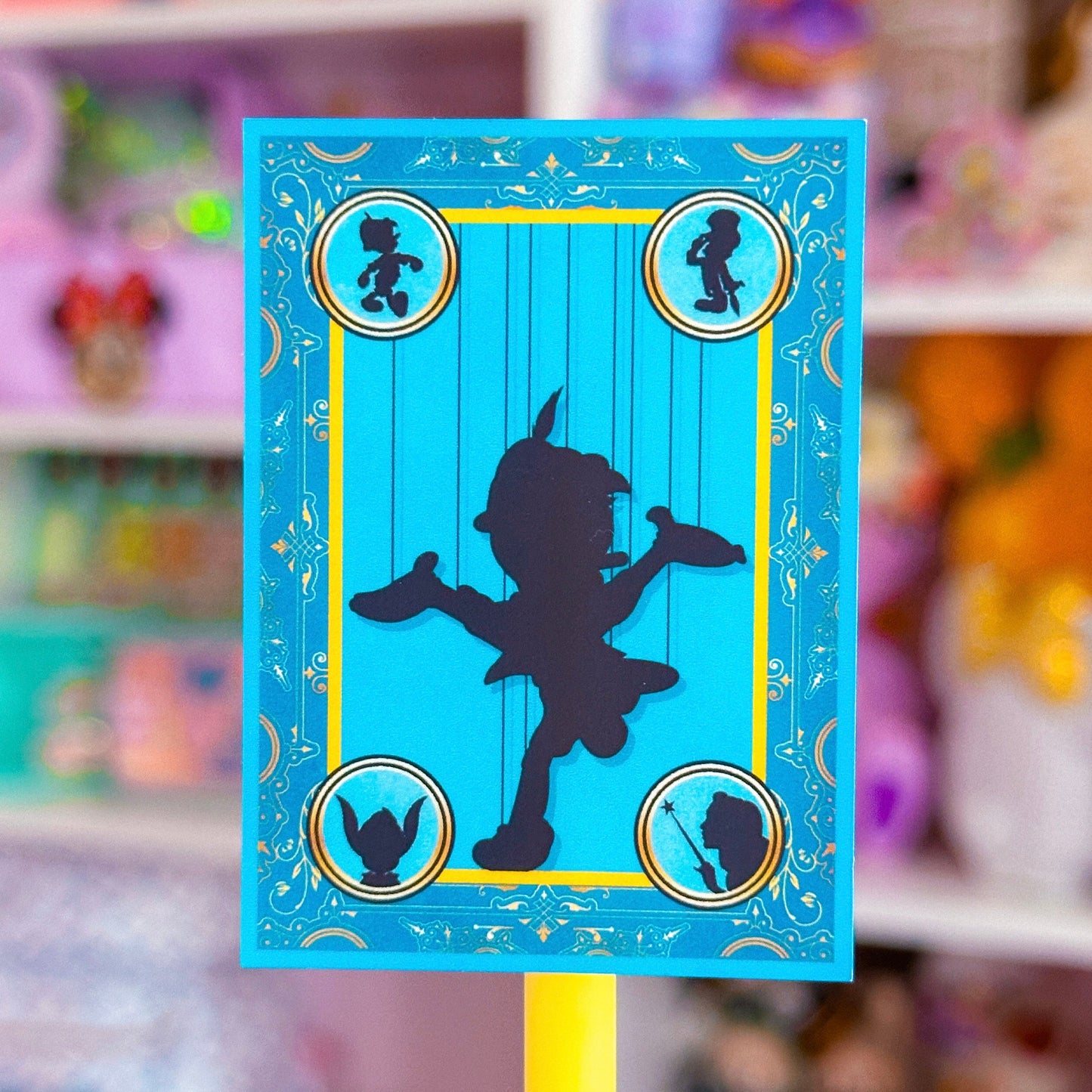 Waterproof Sticker - (Pinocchio) Book Cover