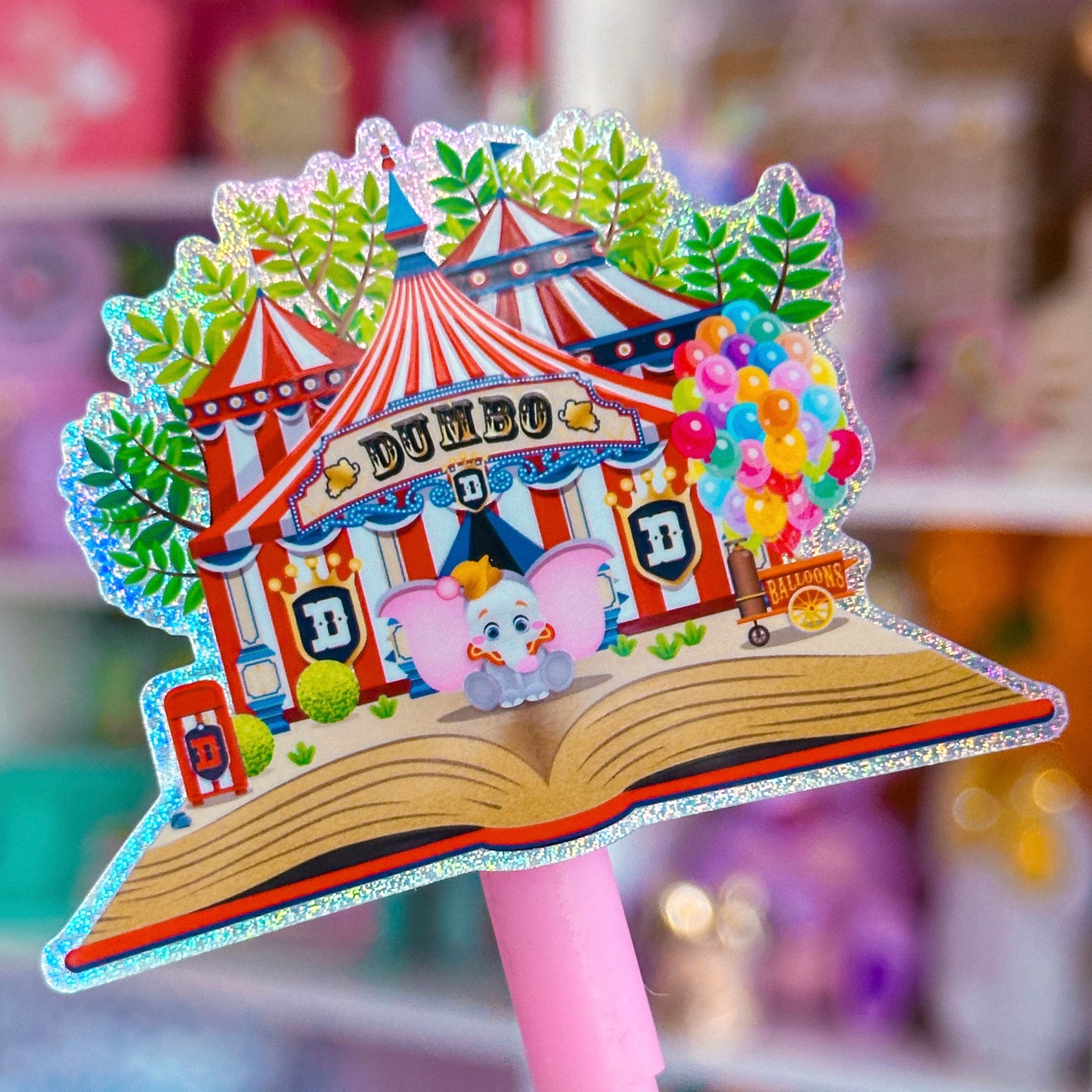 Waterproof Sticker - (Dumbo) Storybook