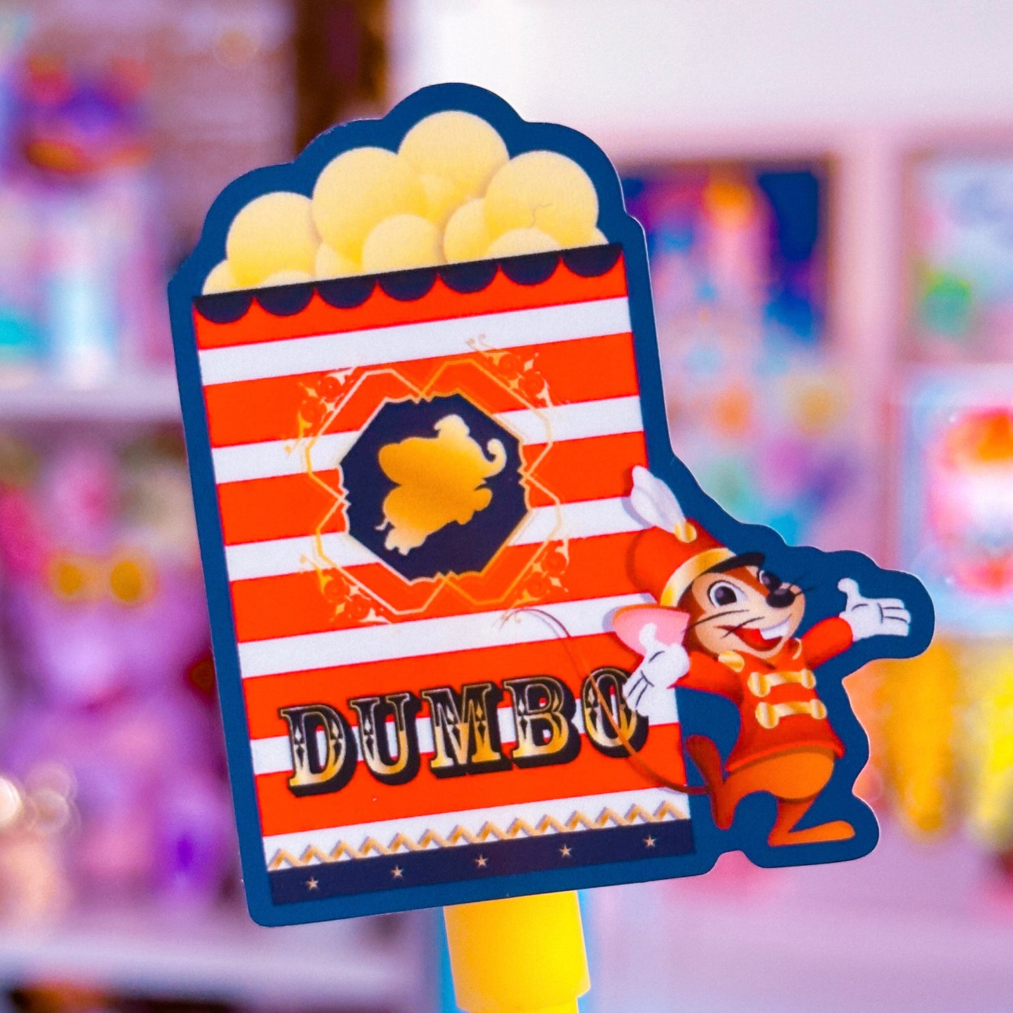 Waterproof Sticker - (Dumbo) Circus Sidekick