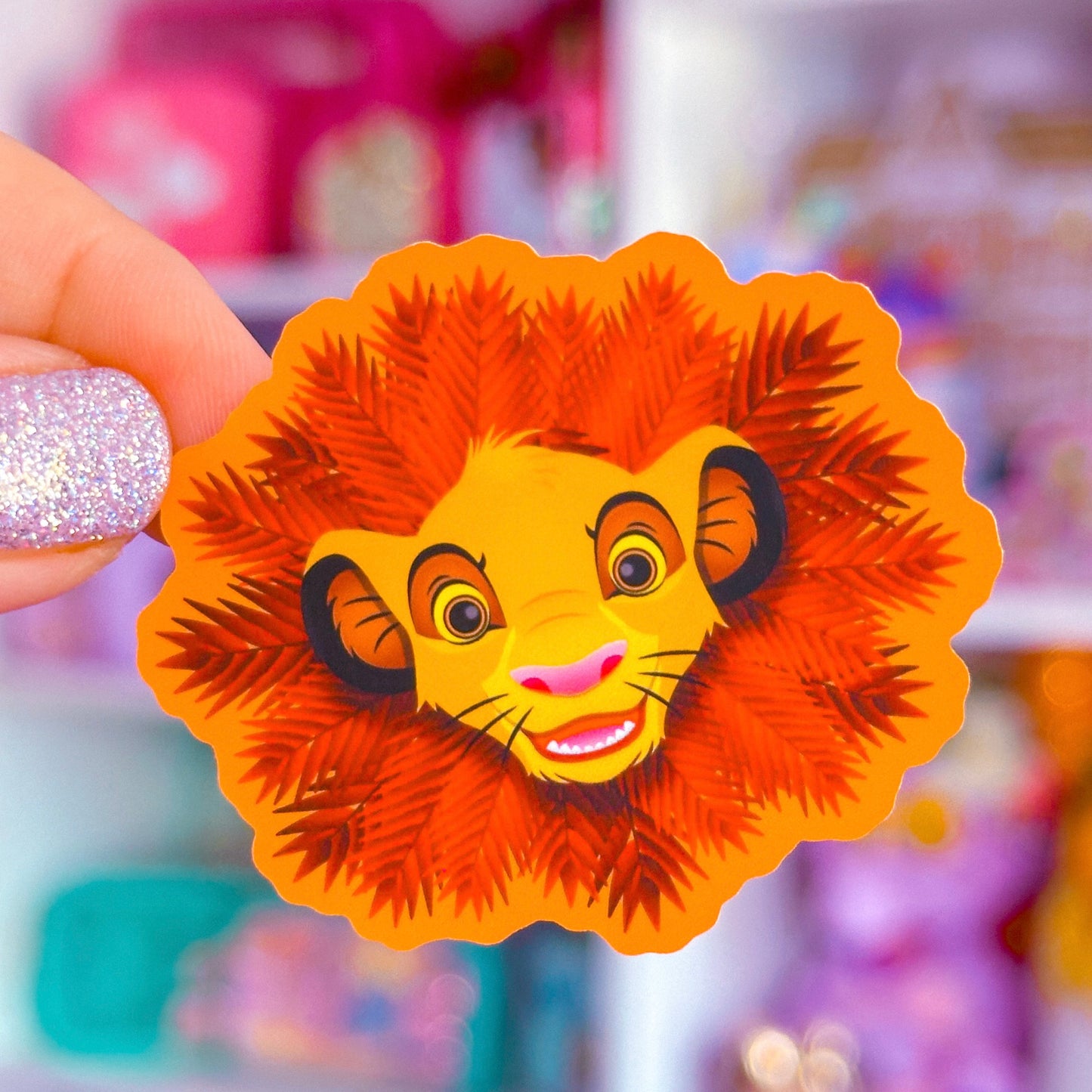 Waterproof Sticker - (Lion King) Can't Wait To Be King