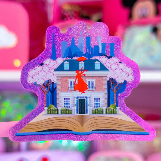Waterproof Sticker - (Mary Poppins) Storybook
