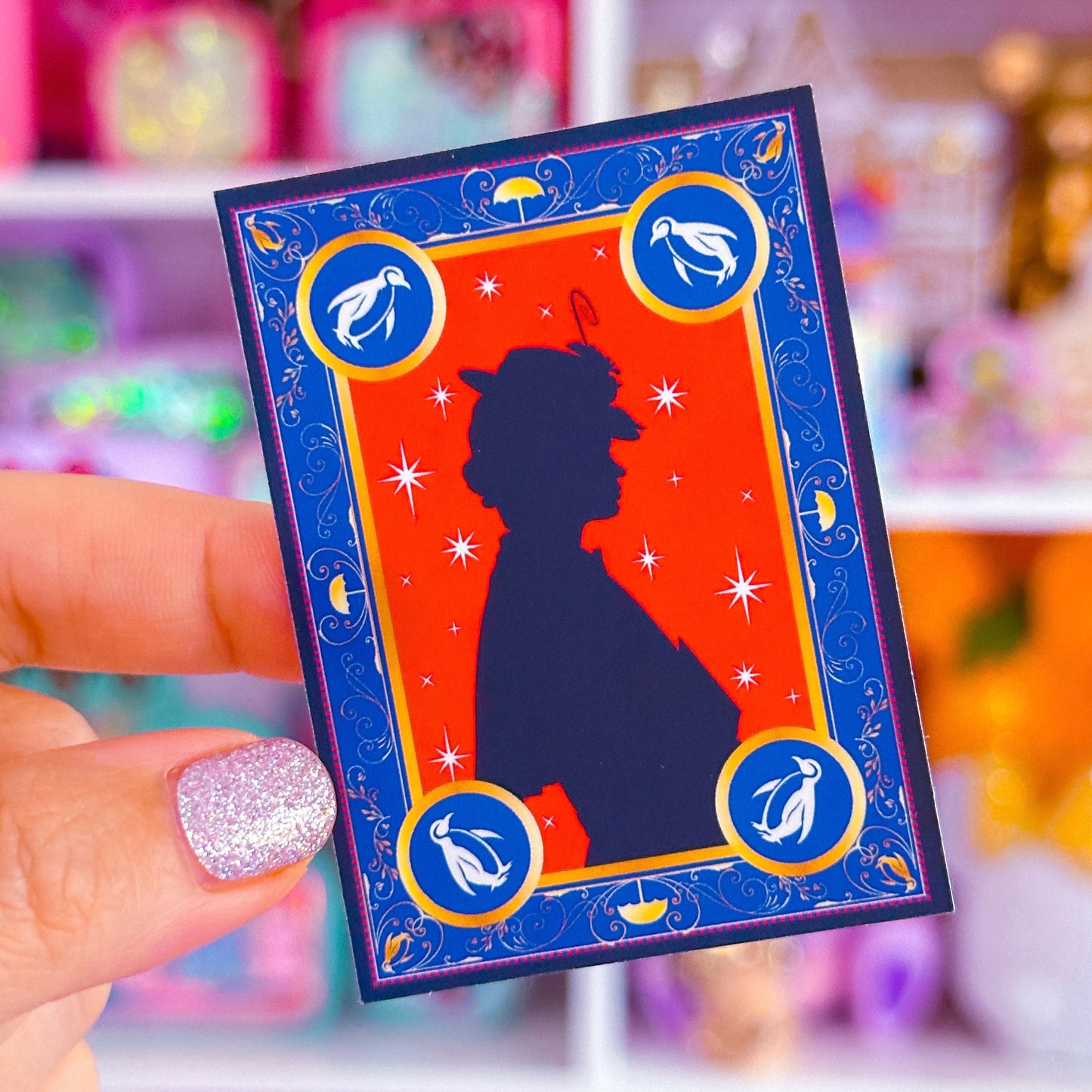 Waterproof Sticker - (Mary Poppins) Book Cover