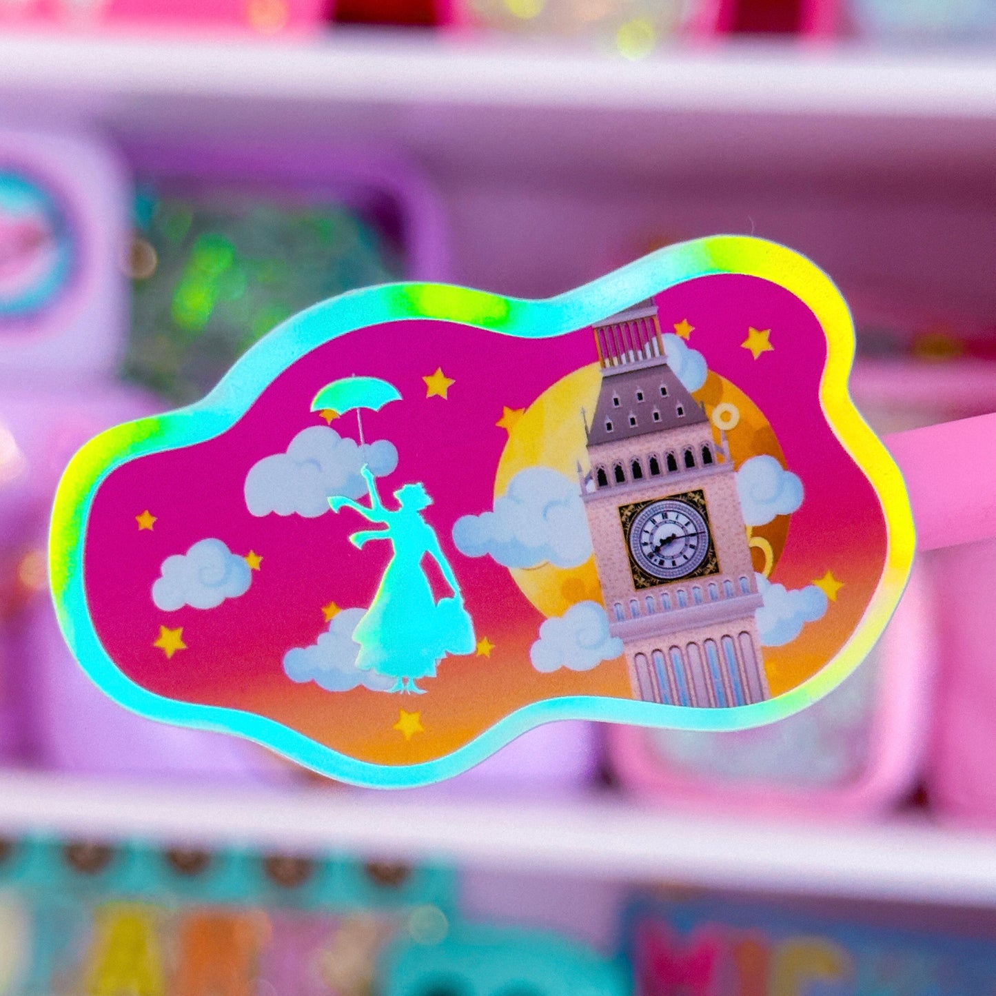 Waterproof Sticker - (Mary Poppins) London Arrival