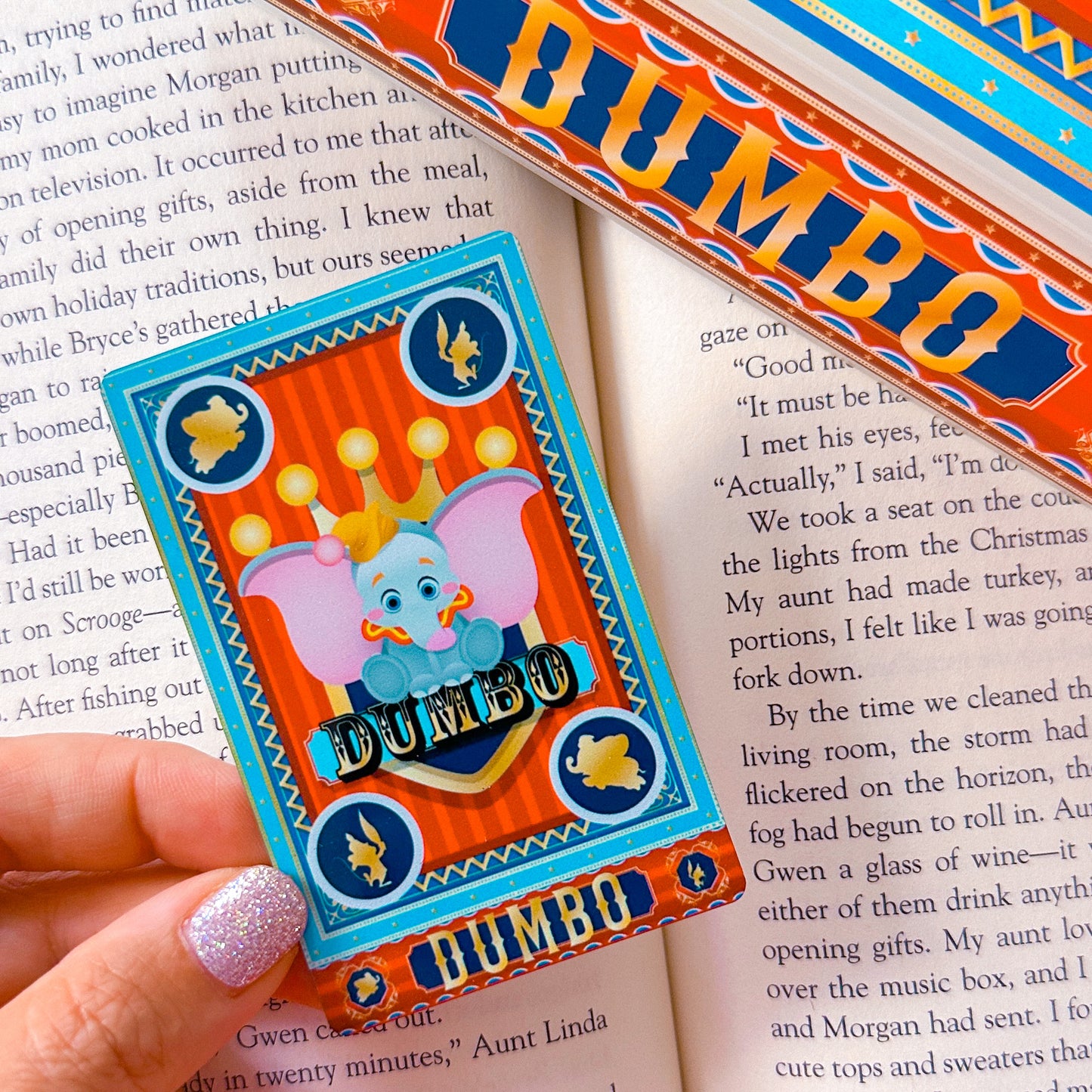 Metal Washi Card - Storybook Cover (Dumbo)