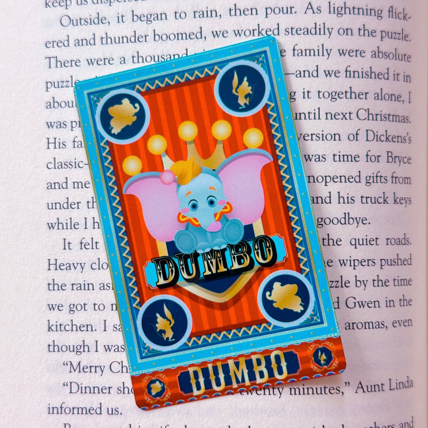 Metal Washi Card - Storybook Cover (Dumbo)