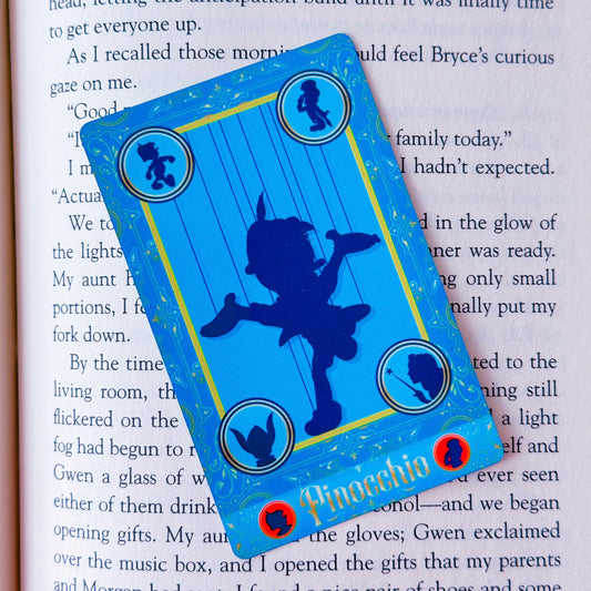 Metal Washi Card - Storybook Cover (Pinocchio)