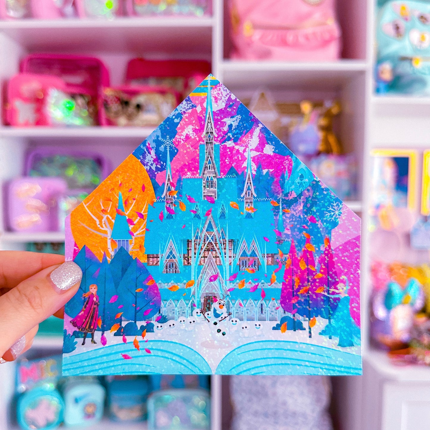 XL CRAFTY HOUSE *GLITTER STICKER INSERT ONLY* - Storybook Princesses