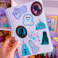 Waterproof Sticker - Castle Window (Frozen)