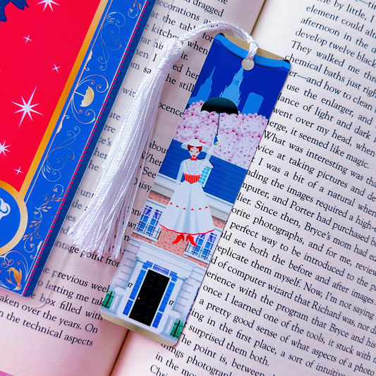 Metal Bookmark - Storybook Profile (Mary Poppins)