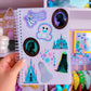 Waterproof Sticker - Castle Window (Frozen)