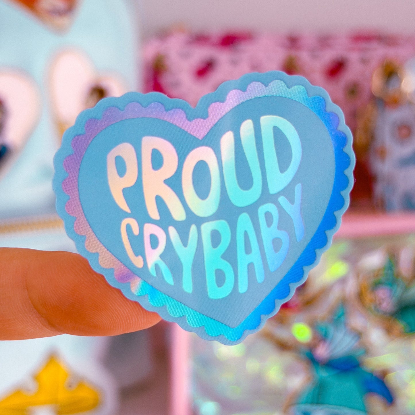 Waterproof Sticker - Proud Crybaby