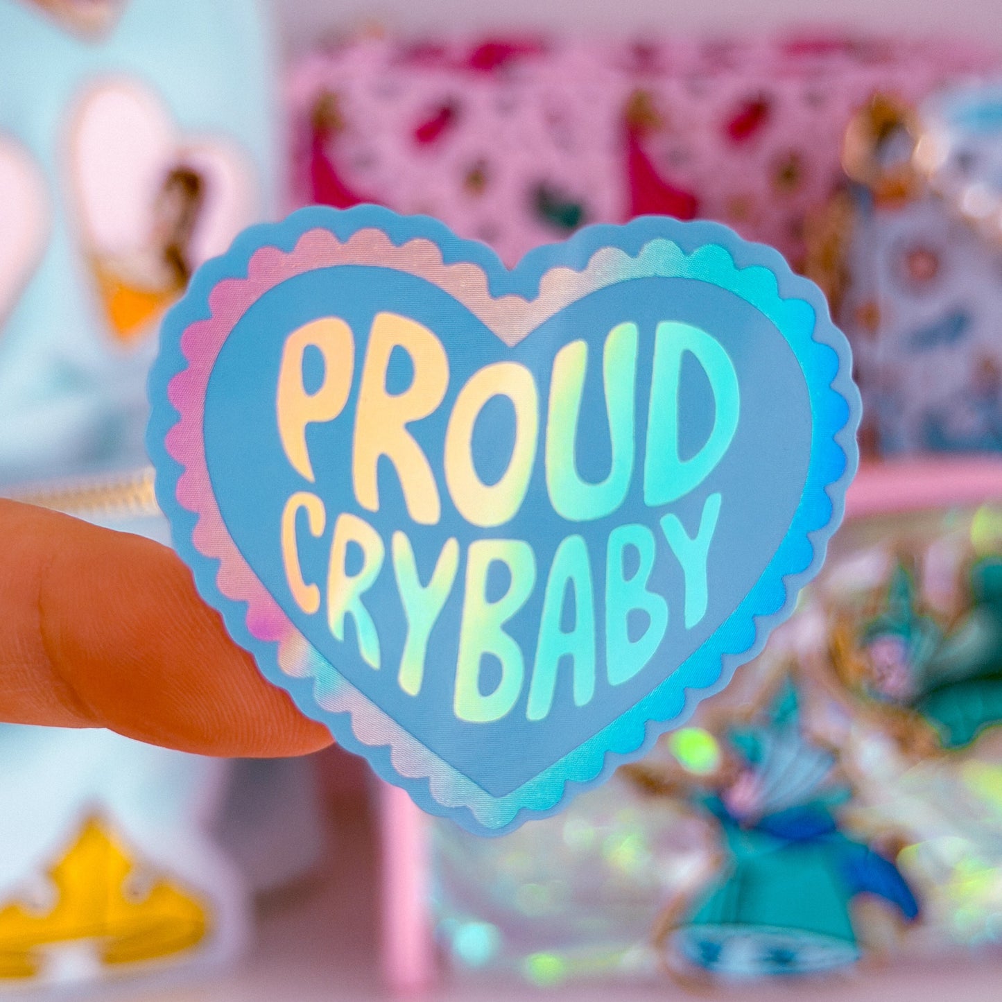 Waterproof Sticker - Proud Crybaby