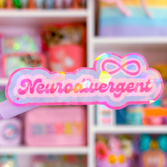 Waterproof Sticker - Neurodivergent