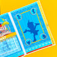 5x7 Full Page Sticker -  2025 (May) Calendar & Storybook Cover (Pinocchio)