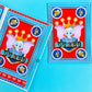5x7 Full Page Sticker -  2025 (July) Calendar & Storybook Cover (Dumbo)