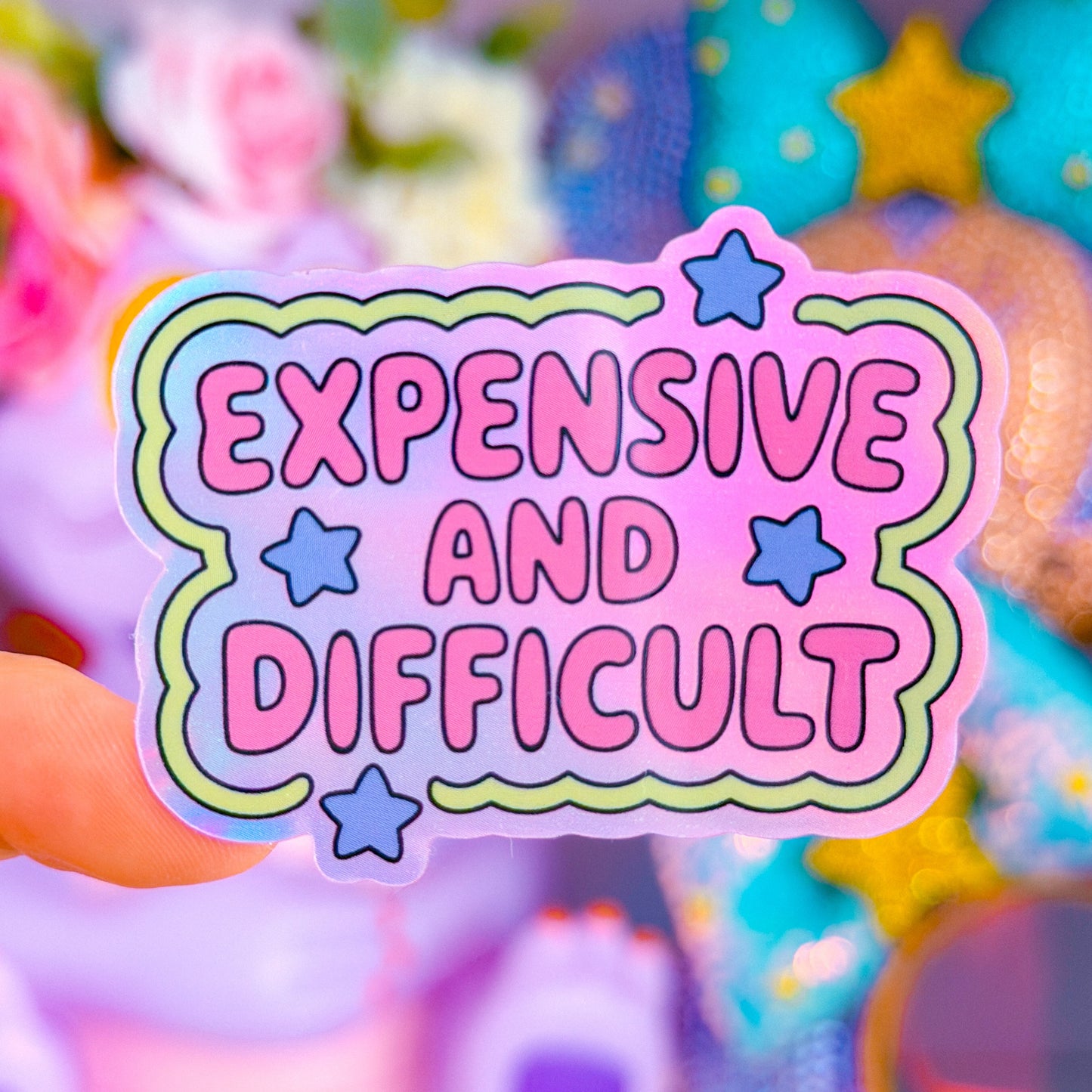 Waterproof Sticker - Expensive & Difficult