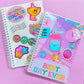 A5 SIZE Reusable Sticker Book - Best Day Ever Flatlay