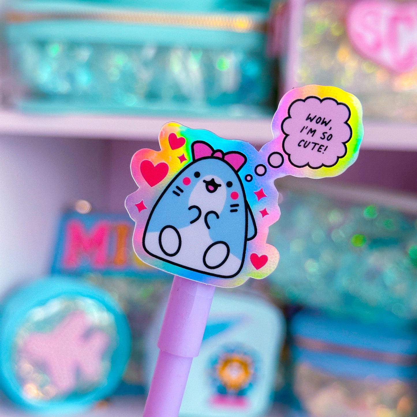 Waterproof Sticker - CUTE Shark