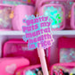 Waterproof Sticker - Gently Puts Mental Health In Rice