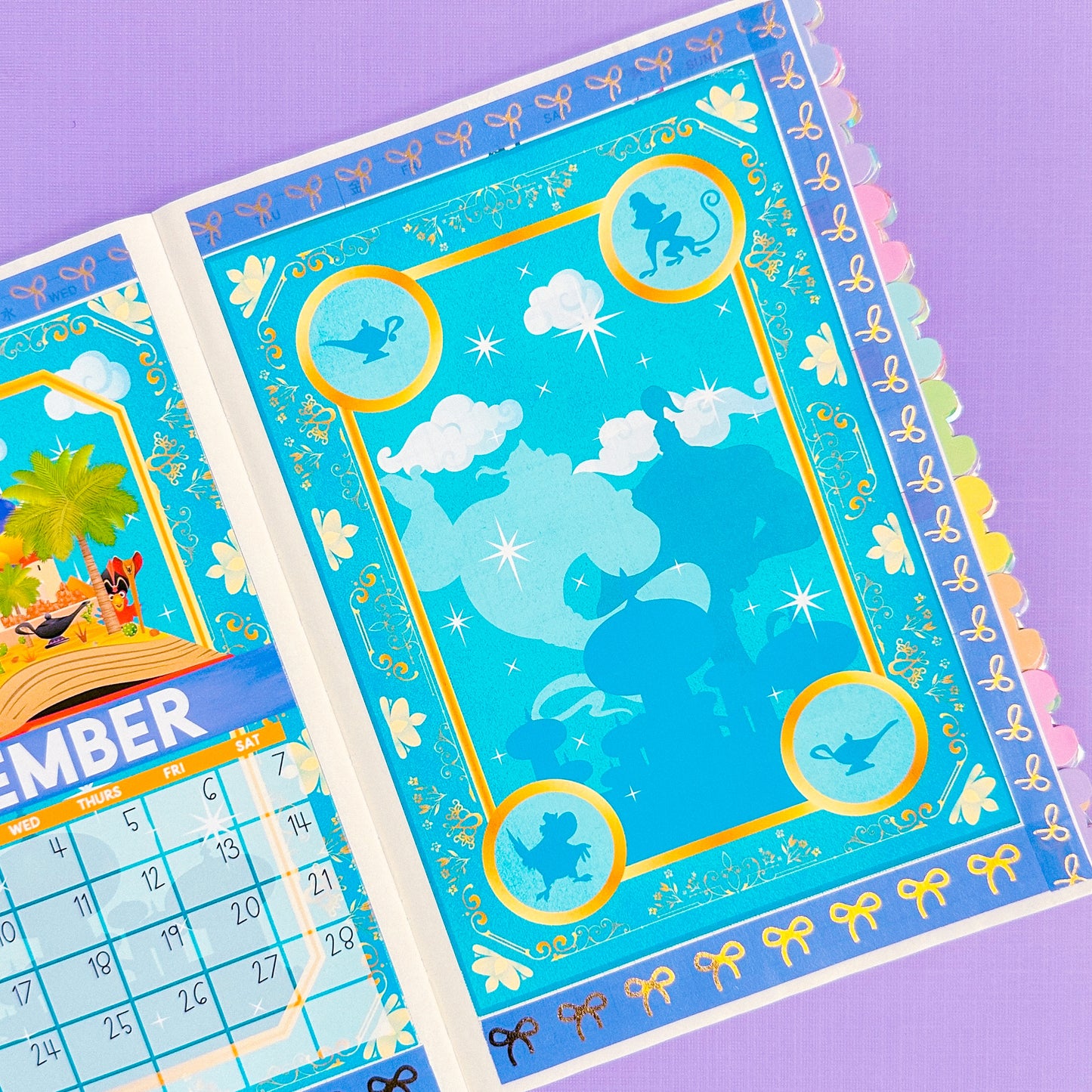 5x7 Full Page Sticker -  2024 (September) Calendar & Storybook Cover - Jasmine