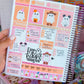 2 PAGE Weekly Kit - Happy Ghosts