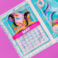 *****UPDATED 2025**** 5x7 Full Page Sticker -  2025 (May) Calendar & Storybook Cover - Ariel