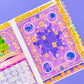 *****UPDATED 2025**** 5x7 Full Page Sticker -  2025 (April) Calendar & Storybook Cover - Rapunzel