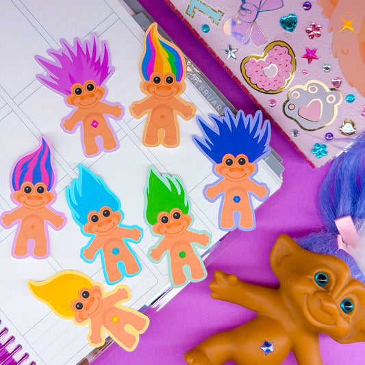 Journaling Paper Sticker - Trolls